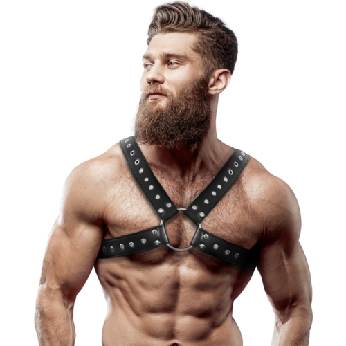 Men's Harness FETISH SUBMISSIVE ATTITUDE Cross-over
