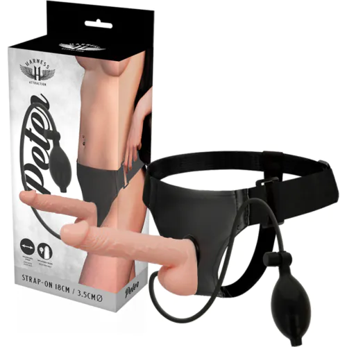 Inflatable Penis Harness Attraction - 18 cm