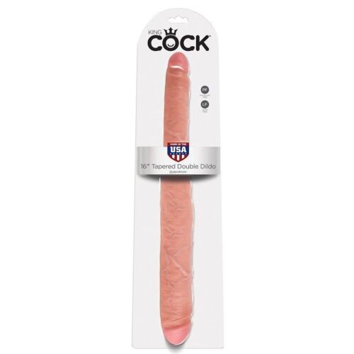 Double Dildo King Cock 40.6cm | Realistic Design