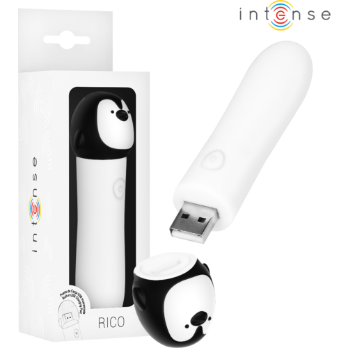 Vibrating Bullet INTENSE RICO Penguin for Discreet Pleasure