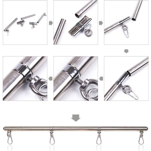Restraint Bar OHMAMA FETISH with 4 Hooks