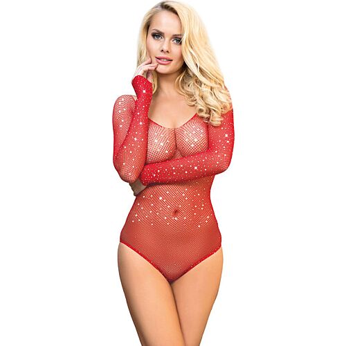 Bodysuit SUBBLIME Shiny Grill Body with Off Shoulders