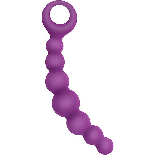 S Pleasures Emotions Anal Beads – Graduated Set