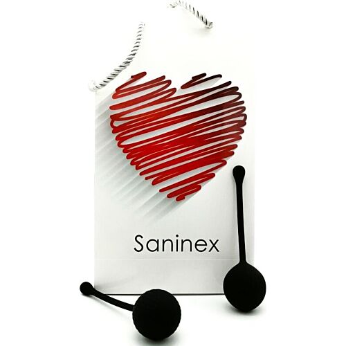 Saninex Clever Black Balls for Intense Vaginal Pleasure