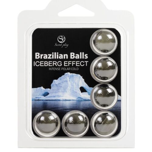 Brazilian Balls SecretPlay Iceberg Effect - 3 Sensations (Set of 6)