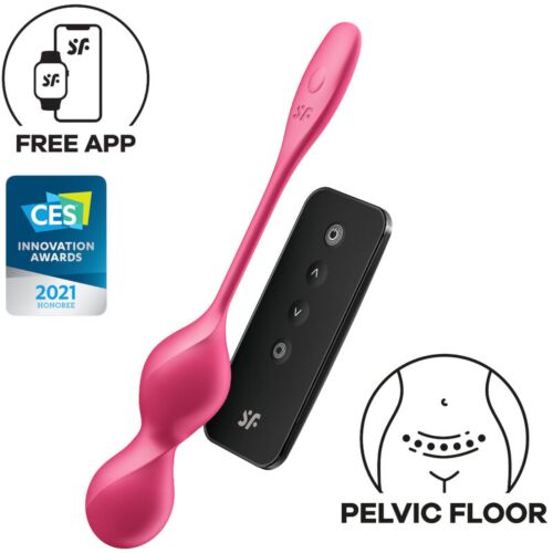 Vibrating Kegel Balls Satisfyer Love Birds 2 with App Control