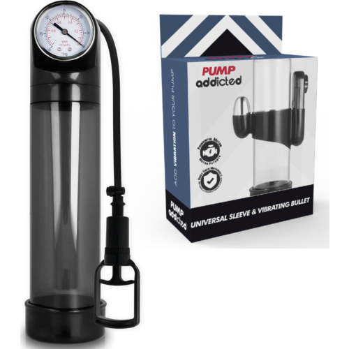 Penis Pump Pump Addicted RX9 with Vibrator Feature
