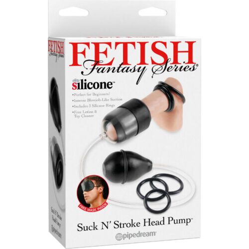 Suction Gland Series Fetish Fantasy Suck N’ Stroke Head Pump
