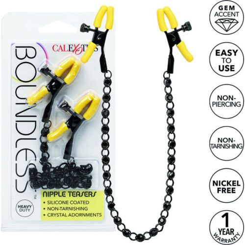 Nipple Clamps CALEXOTICS Boundless for Adjustable Stimulation