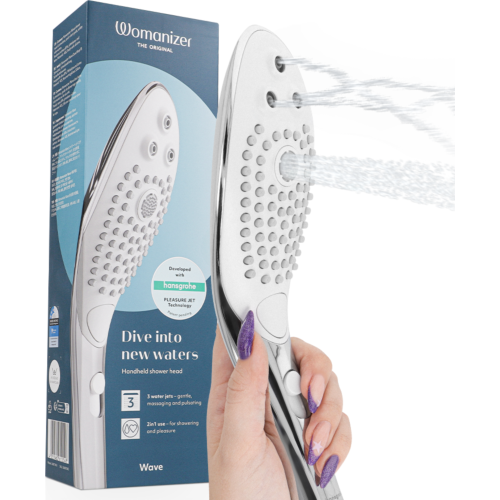 Womanizer Wave Clitoral Stimulating Shower Head