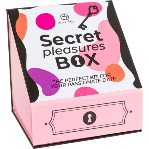 Couples Game SecretPlay Pleasure Box with Dice and Vibrator