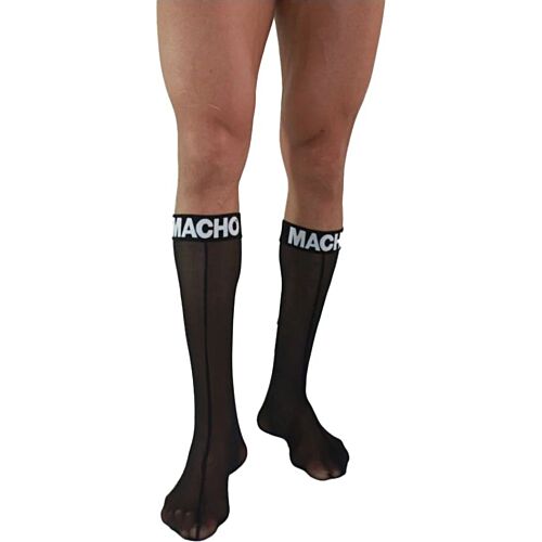 Macho Thin Socks One Size | Semi-Transparent Design