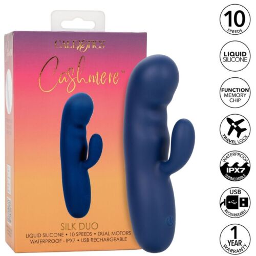 Dual Motor Massager CALEXOTICS Cashmere Silk Duo