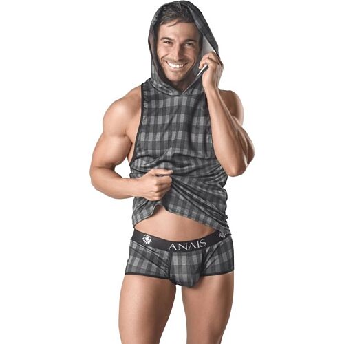 Hooded T-Shirt ANAIS MEN AEGIS with Perfect Fit
