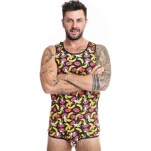 Men's T Shirt ANAIS MEN Banana Top Sleeveless Classic Style