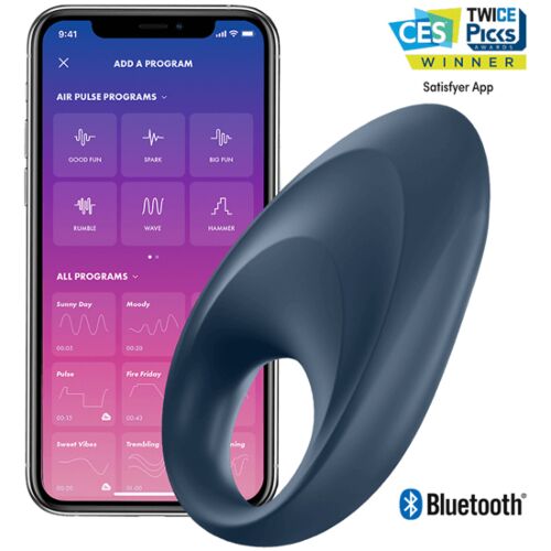 Vibrator Satisfyer Connect Mighty One Ring with App Control