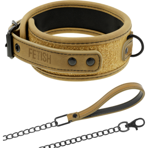 BDSM Collar Fetish Submissive Origin with Chain