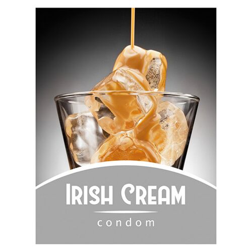 Unitary Condom Dildos Assorted Irish Cream Flavour