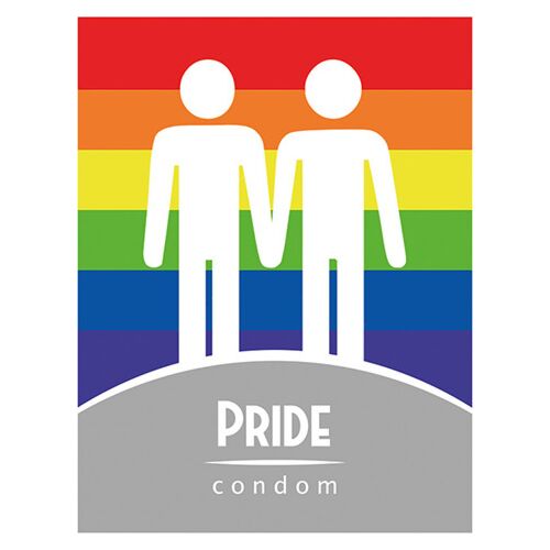 Condom Dildos Assorted Pride - Individual use