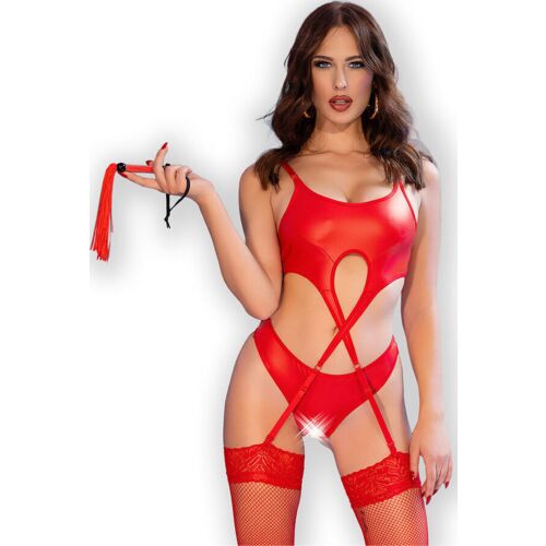 Crotchless Set by CHILIROSE CR 4625 with Adjustable Suspenders