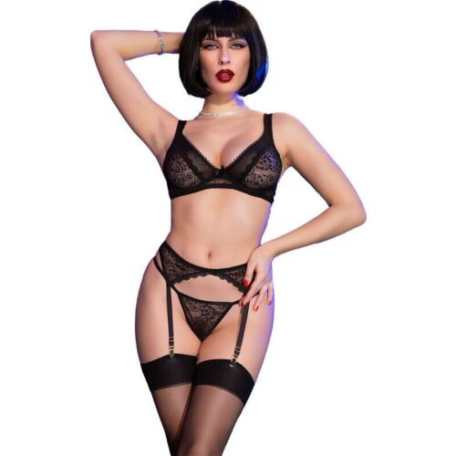 Lingerie Set by CHILIROSE CR 4692 4 Pieces