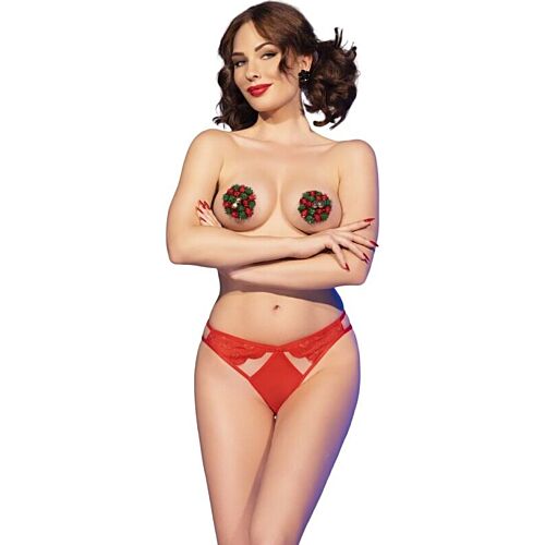 Lingerie Set CHILIROSE CR 4839 with Nipple Covers
