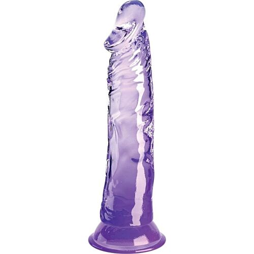 Realistic Dildo King Cock Clear 19.7 CM