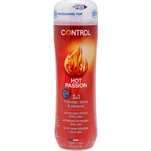 3 in 1 Gel Control Hot Passion for Warming Sensation