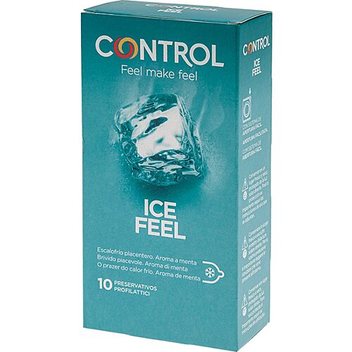 Control Ice Feel Condoms with Mint Aroma - 10 Pack