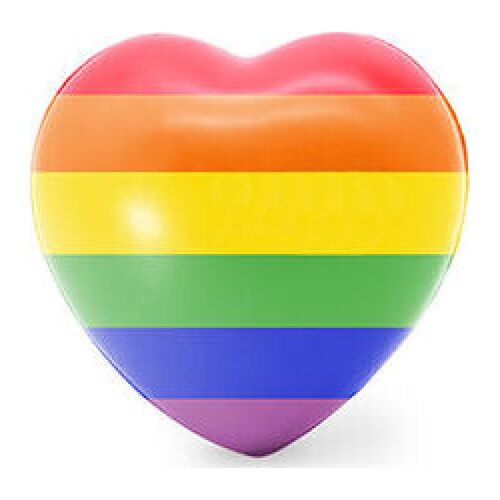 Anti-Stress Heart PRIDE with Rainbow Design