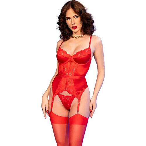 Corset and Stockings Chilirose CR 4845