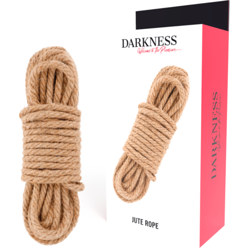 Bondage Rope Darkness 10m Jute for Sensual Play