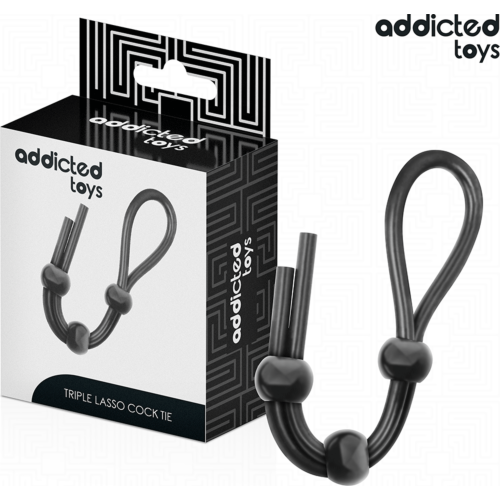 Penis Ring Addicted Toys Triple Loop for Enhanced Control