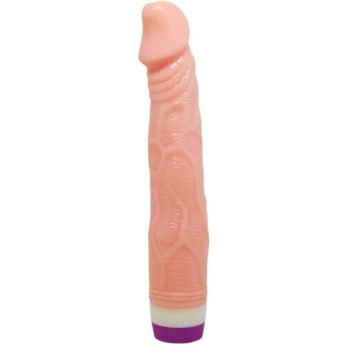 Vibrator BAILE Natural Realistic 22 cm with Easy Vibration Control