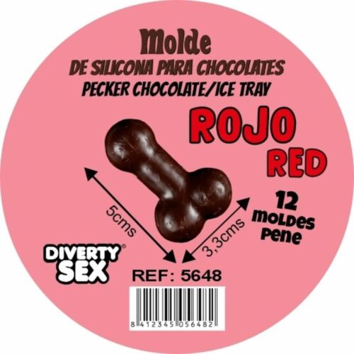Chocolate Mold Diablo Picante 12 Penis Shaped Mould