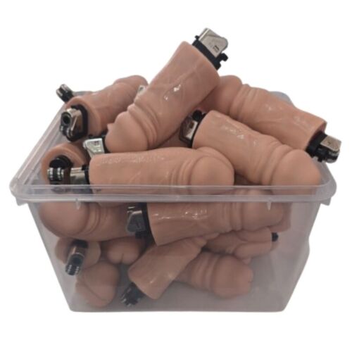Lighters Diablo Picante Jar of 30 Fun Anatomical Shape