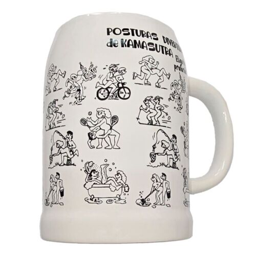 Ceramic Mug Diablo Picante with Erotic Illustrations