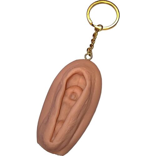 Vagina Keychain Diablo Picante - Light Tone Fun Accessory