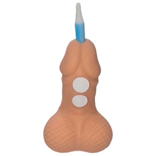 Candle Diablo Picante Penis with Personalised Age Numbers
