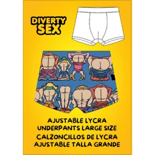 Boxers Diablo Picante Plus Size with Fun Butt Print