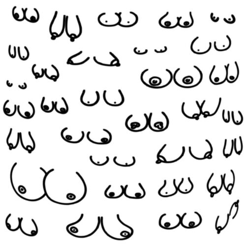 DIABLO PICANTE Square Boobs Coasters 10-Pack