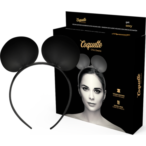 Coquette Accessories Chic Desire Headband with Mouse Ears