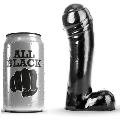 All Black Dildo 15 cm for Beginners