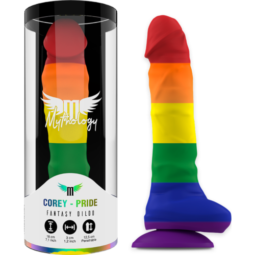 Dildo Mythology Corey Pride - Flexible and Ergonomic