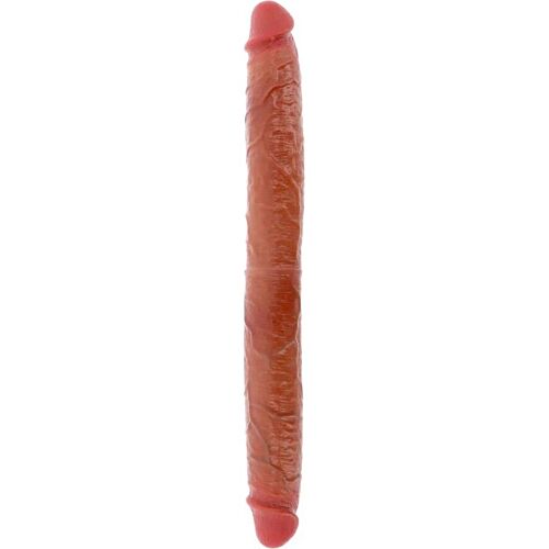 Double-Ended Silicone Dildo Get Real 46 cm with Movable Foreskin