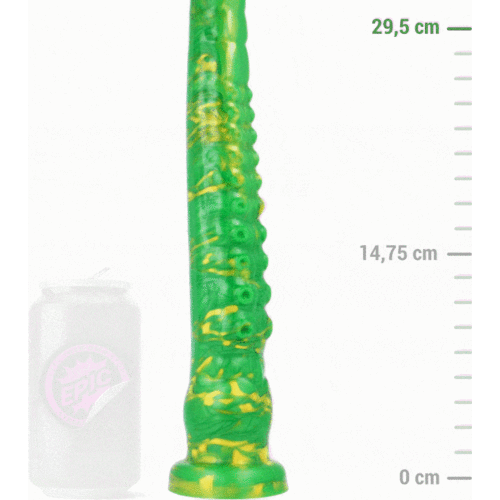 Dildo EPIC Hylos Green Flash - Bold Ergonomic Design