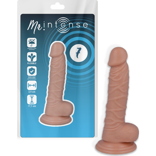 Realistic Dildo MR. INTENSE 17.1CM with Suction Base