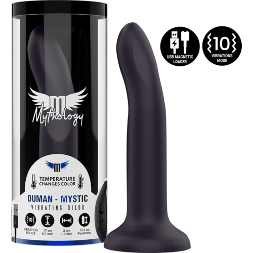 G-Spot Vibrator Mythology Duman Mystic with Colour Change Feature