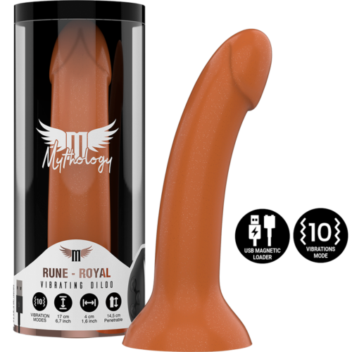 Classic Vibrator Mythology Rune Royal with Suction Cup