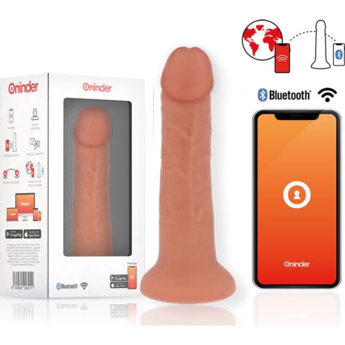 Vibrator Dildo ONINDER Bogotá 22cm with APP Control